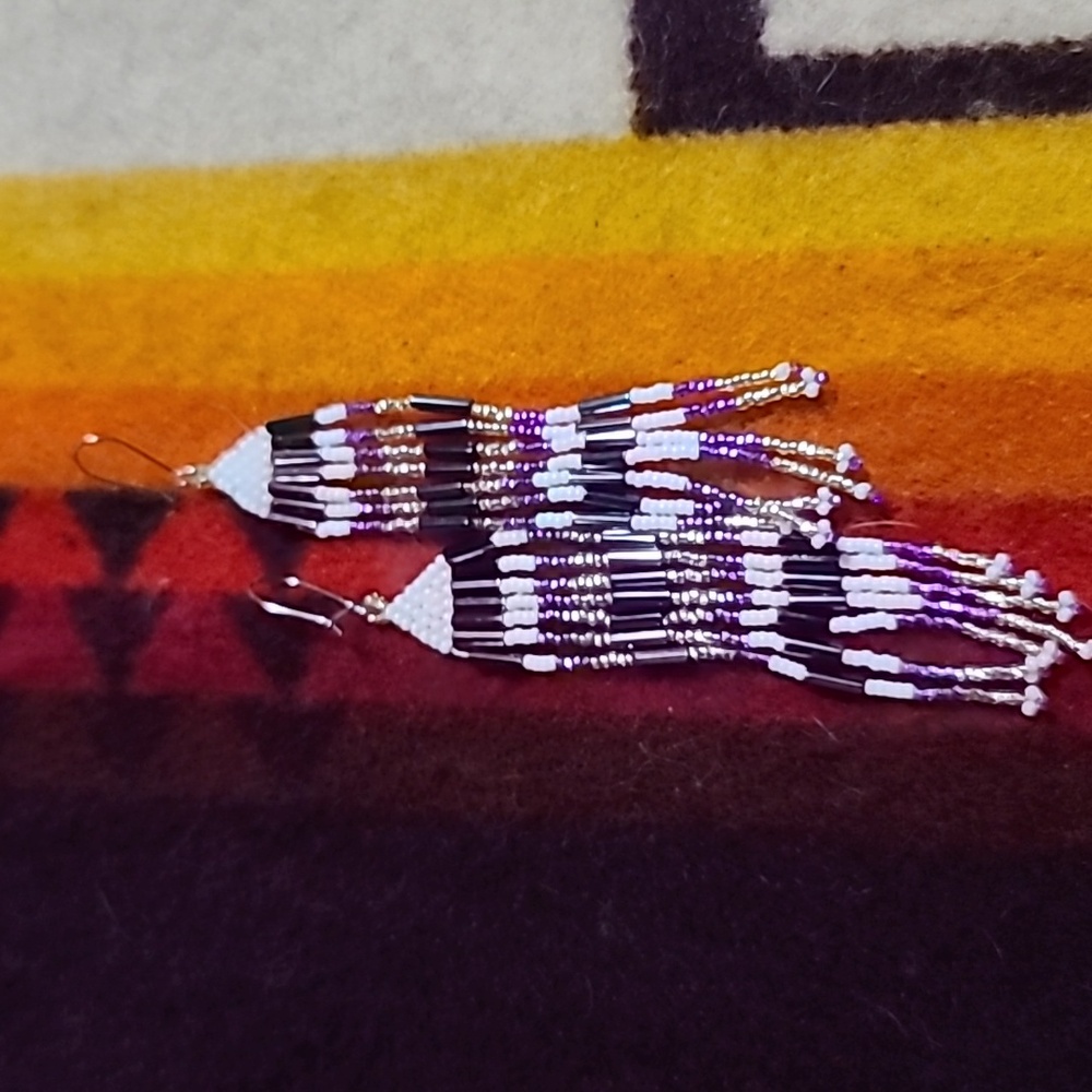 Beautiful beaded earrings!